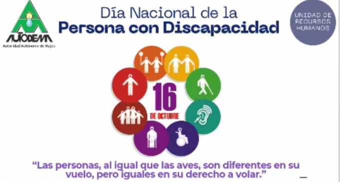 DIA NACIONAL DE LA PERSONA CON DISCAPACIDAD