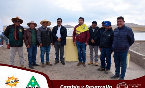 El Proyecto Especial Integral Majes Siguas (PEIMS) por disposición del Gerente Ejecutivo Ing. Duberly Otazú García y en coordinación con la Gerencia de Recursos Hídricos, realizó la inauguración de la  Micro represa HAWAII en el distrito de Callalli Provincia de Caylloma.