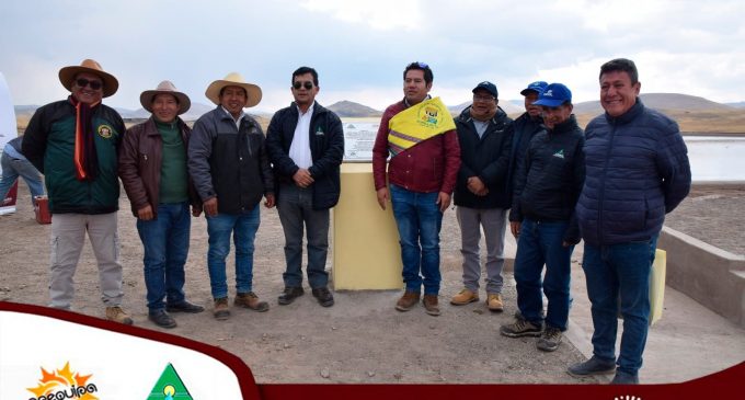 El Proyecto Especial Integral Majes Siguas (PEIMS) por disposición del Gerente Ejecutivo Ing. Duberly Otazú García y en coordinación con la Gerencia de Recursos Hídricos, realizó la inauguración de la  Micro represa HAWAII en el distrito de Callalli Provincia de Caylloma.