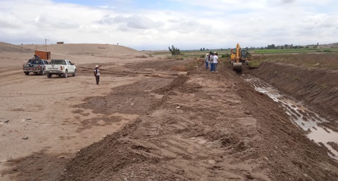 Trabajo conjunto permitió nuevas alternativas de drenado de agua en parcelas de la B-3